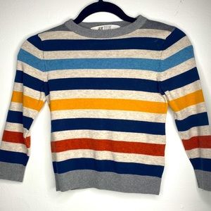 H&M striped boys sweater. Used, great condition. Size 4-6 Y